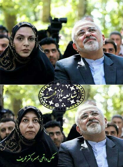 شایعه جاسوس بودن همسر دوم ظریف