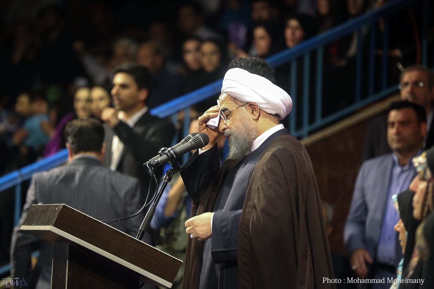 تصاویر گردهمایی بانوان حامی روحانی