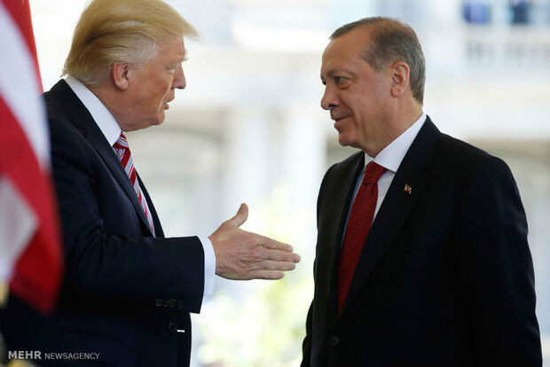تصاویر دیدار اردوغان با ترامپ‎