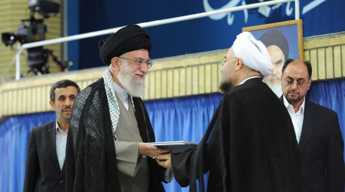 تصاویرتنفیذحکم‌ریاست‌جمهوری‌روحانی