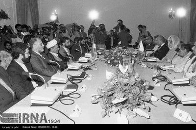 سفر 27 سال پیش بی نظیر بوتو به تهران/تصاویر