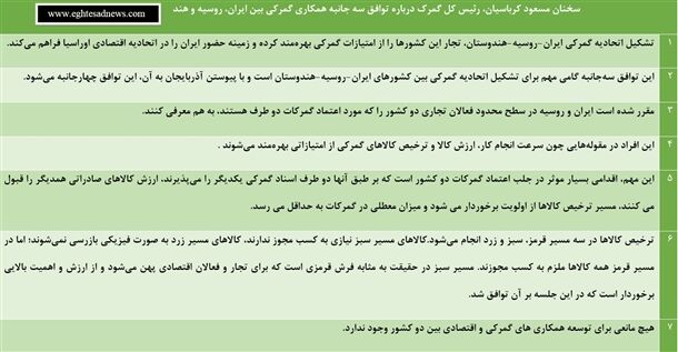 تجارت ایران_روسیه چه تغییراتی می‌کند؟