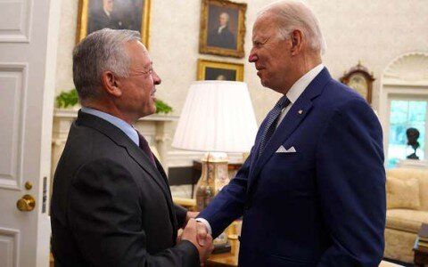 دیدار و گفتگوی پادشاه اردن با جوبایدن / محوری رایزنی چه بود؟