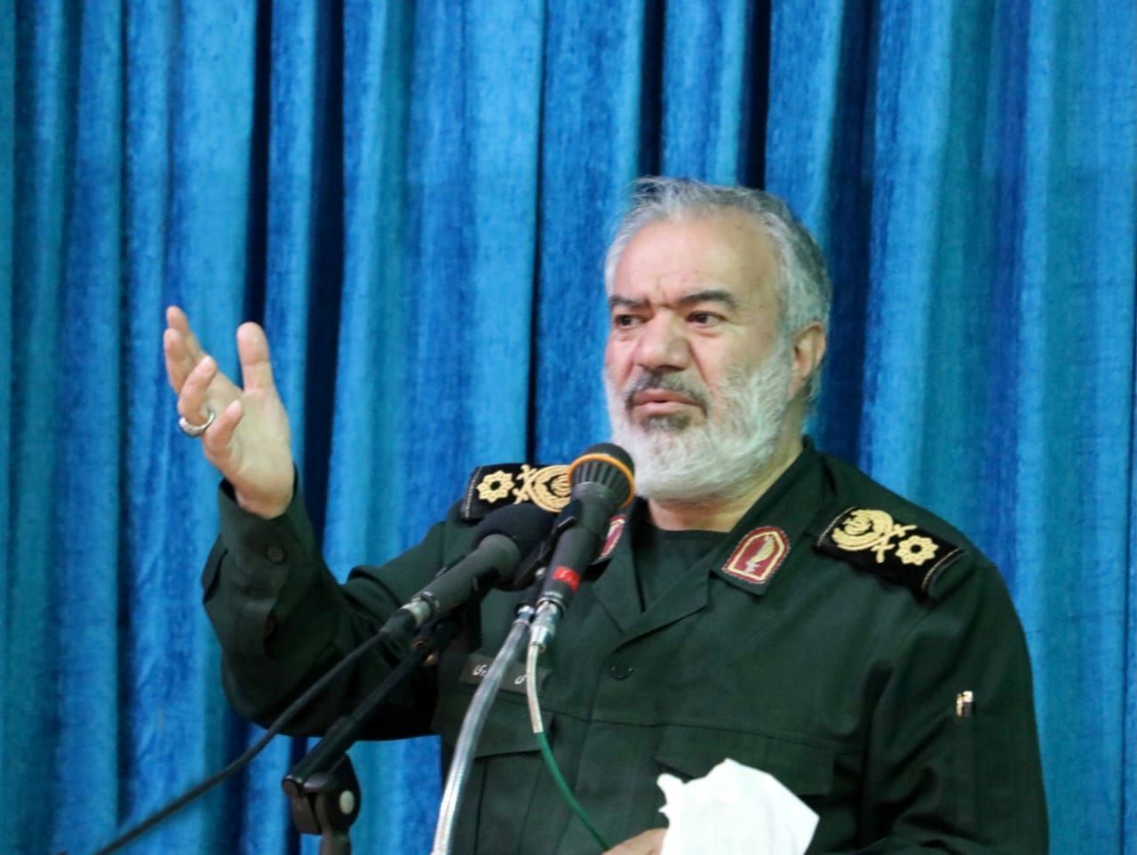 سردار فدوی: مردم ما هیچ‌گاه مغلوب جبهه باطل نمی‌شوند